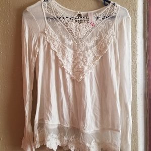 Lace Tshirt Blouse